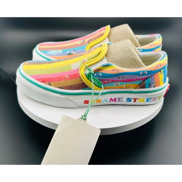 Vans X Sesame Street Slip On Sneakers Shoes Sz 13 - Picture 7 of 7